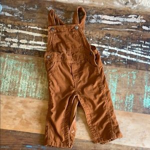 Corduroy overalls